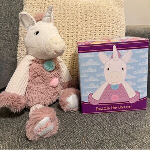 Scentsy Dazzle the Unicorn Plush - Pink and White